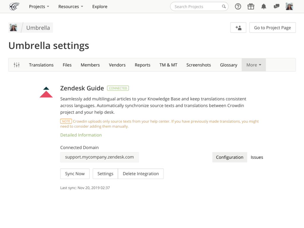  Crowdin App Integration With Zendesk Support
